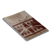 Patio de los Arrayanes, Alhambra, c.1875-80 (sepia Notitieboek (Rechterzijde)