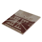 Patio de los Arrayanes, Alhambra, c.1875-80 (sepia Tegeltje (Zijkant)