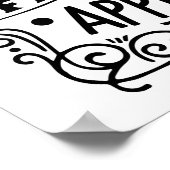 Patio Moments: waar verhalen zich ontvouwen Poster (Hoek)