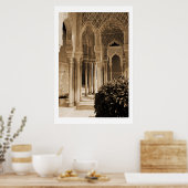 Patio of the Lions, Alhambra Palace Poster (Keuken)