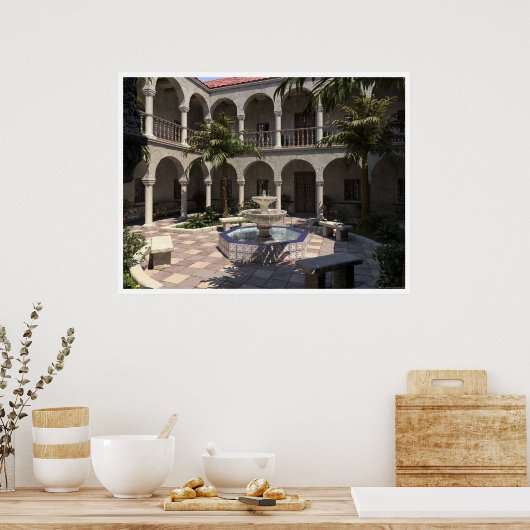 Patio Poster (Keuken)