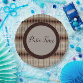 Patio Time decoratief Papieren Bordje (Feest)