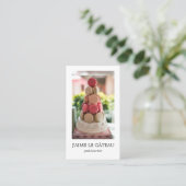 Patisserie/bakkerij-Visitekaartje Visitekaartje (Staand voorkant)