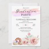 Patisserie Culinaire School Graduation Party Kaart (Voorkant)