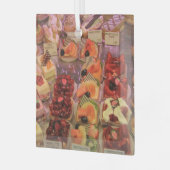 Patisserie de Provence French Pastry Glas Ornament (Voorkant links)