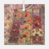 Patisserie de Provence French Pastry Glas Ornament (Voorkant)