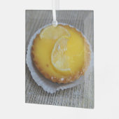 Patisserie de Provence Lemon Cake Glas Ornament (Voorkant links)