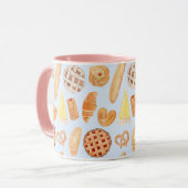 Patisserie Franse bakkerij gebak Brood Food Art Mok (Voorkant links)