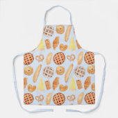 Patisserie Franse bakkerij gebak Brood Voedsel Kun Schort (Voorkant)