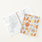 Patisserie Franse bakkerij gebak Brood Voedsel Rec Notitieboek (Binnen)