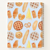 Patisserie Franse bakkerij gebak Brood Voedsel Rec Notitieboek (Achterkant)