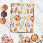 Patisserie Franse bakkerij gebak Brood Voedsel Rec Notitieboek