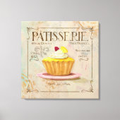 Patisserie IV wanddecor Canvas Afdruk (Voorkant)