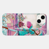 Patisserie Mode Girl - Iphone 6 plus hoesje (Achterkant (horizontaal))