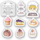 Patisserie Stickers (Voorkant)