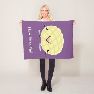 Patisserie van het concha zoete brood van de fleece deken