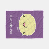 Patisserie van het concha zoete brood van de fleece deken (Voorkant (Horizontaal))