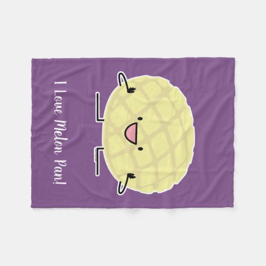 Patisserie van het concha zoete brood van de fleece deken (Voorkant (Horizontaal))