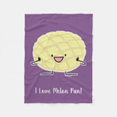 Patisserie van het concha zoete brood van de fleece deken (Voorkant)