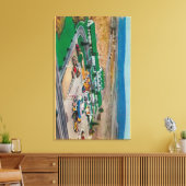 Patmars Motel en Modern Drive-InState Canvas Afdruk (Insitu (Woonkamer))