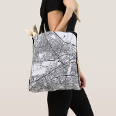 Patna Bihar Stad Kaart Tote Bag (Dichtbij)