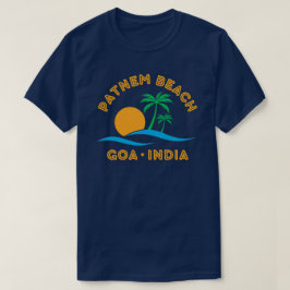 PATNEM BEACH-GOA INDIA T-SHIRT