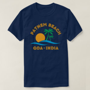 PATNEM BEACH-GOA INDIA T-SHIRT