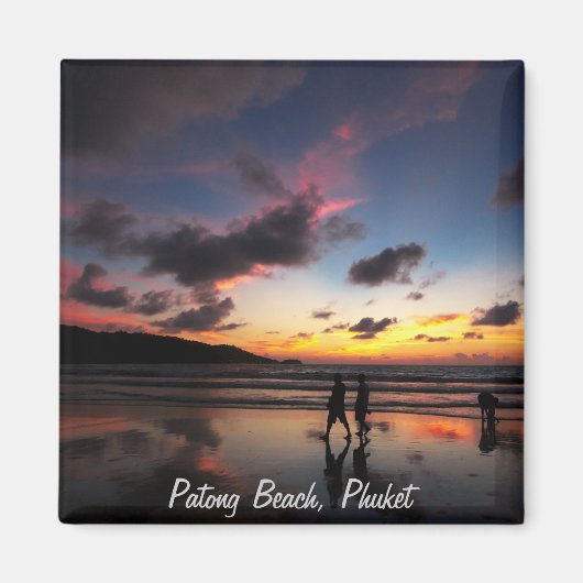 Patong Beach Collectie Magneet (Voorkant)