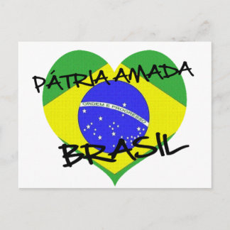 Pátria Amada Brasil Briefkaart