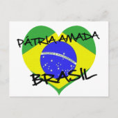Pátria Amada Brasil Briefkaart (Voorkant)