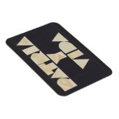 Patria y Vida Black Beige Magneet (Rechterzijde)