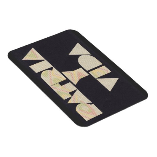 Patria y Vida Black Beige Magneet (Rechterzijde)