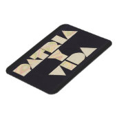 Patria y Vida Black Beige Magneet (Linkerzijde)