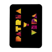 Patria y Vida Black Burgundy Autumn Magneet (Verticaal)