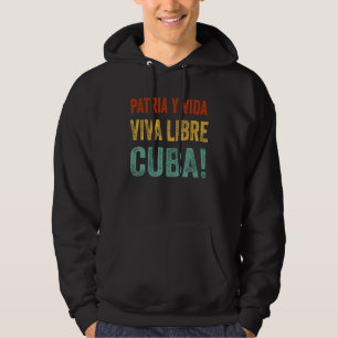 Patria Y Vida Leef Vrij Cuba Kleding Cubaans Hoodie