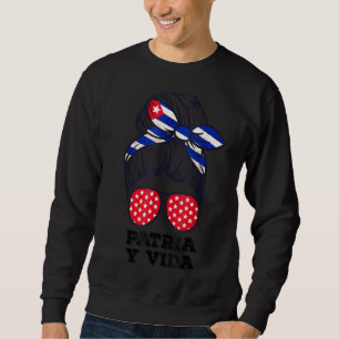 Patria Y Vida Patriotic Women's Free Cuba Trui