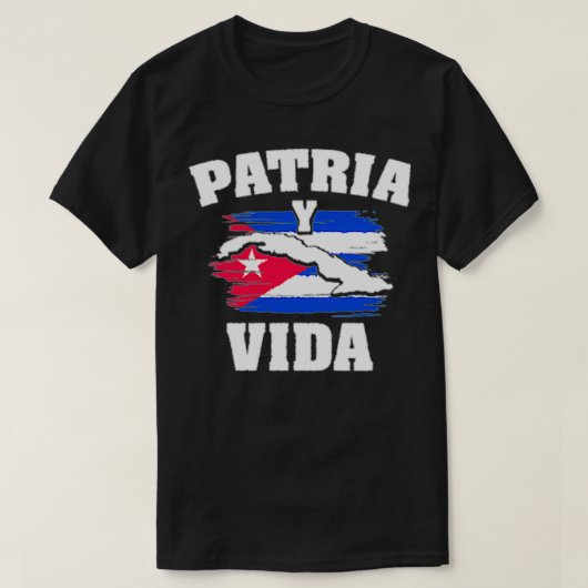 Patria y Vida Tshirt Camiseta Pullover3 (Design voorkant)