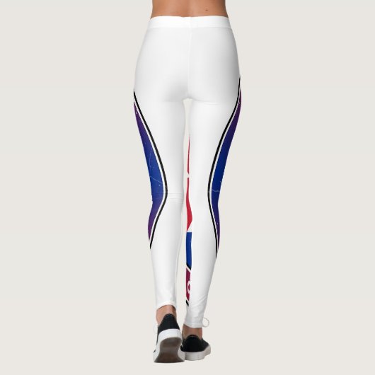  Patria y Vida Viva Cuba Libre Leggings (Achterkant)