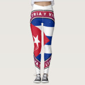  Patria y Vida Viva Cuba Libre Leggings (Voorkant)