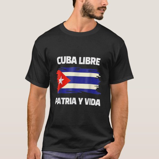 Patria Y Vida Viva Cuba T-shirt (Voorkant)