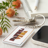 Patria y Vida White Brown Lijst Sleutelhanger (Voorkant Rechts)