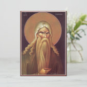 Patriarch Abraham Feestdagenkaart (Staand voorkant)