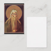Patriarch Abraham Visitekaartje (Voorkant / Achterkant)