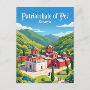 Patriarchaat van Peć Kosovo Briefkaart