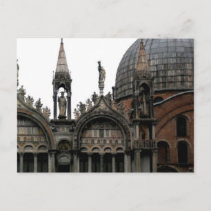 Patriarchale kathedraal Basilica of St Mark Briefk Briefkaart