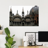 Patriarchale kathedraal Basiliek van St Mark Poste Poster (Thuiskantoor)