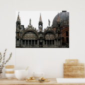 Patriarchale kathedraal Basiliek van St Mark Poste Poster (Keuken)