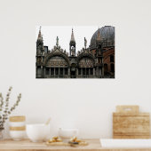 Patriarchale Kathedrale Basiliek van St Mark Poste Poster (Keuken)