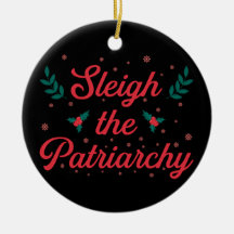 Patriarchie een lesje leren Feministische Kerstmis