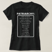 Patriarchy Design Family Mannen Conservative T Chr T-shirt (Design voorkant)